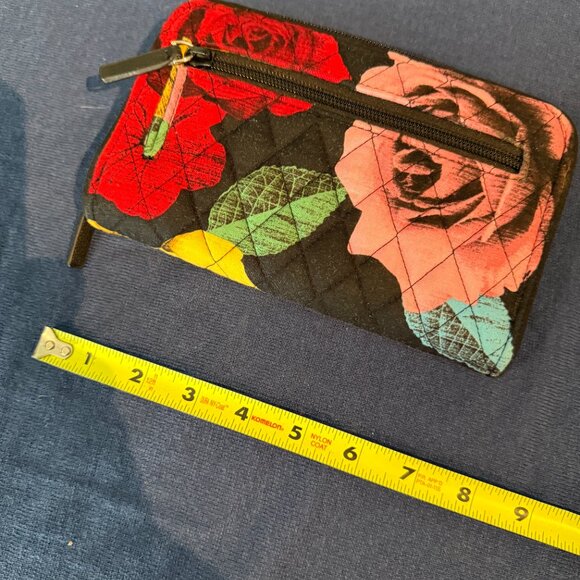 VERA BRADLEY RFID Turnlock Wallet — Havana Rose Pattern (Retired) - Picture 7 of 8